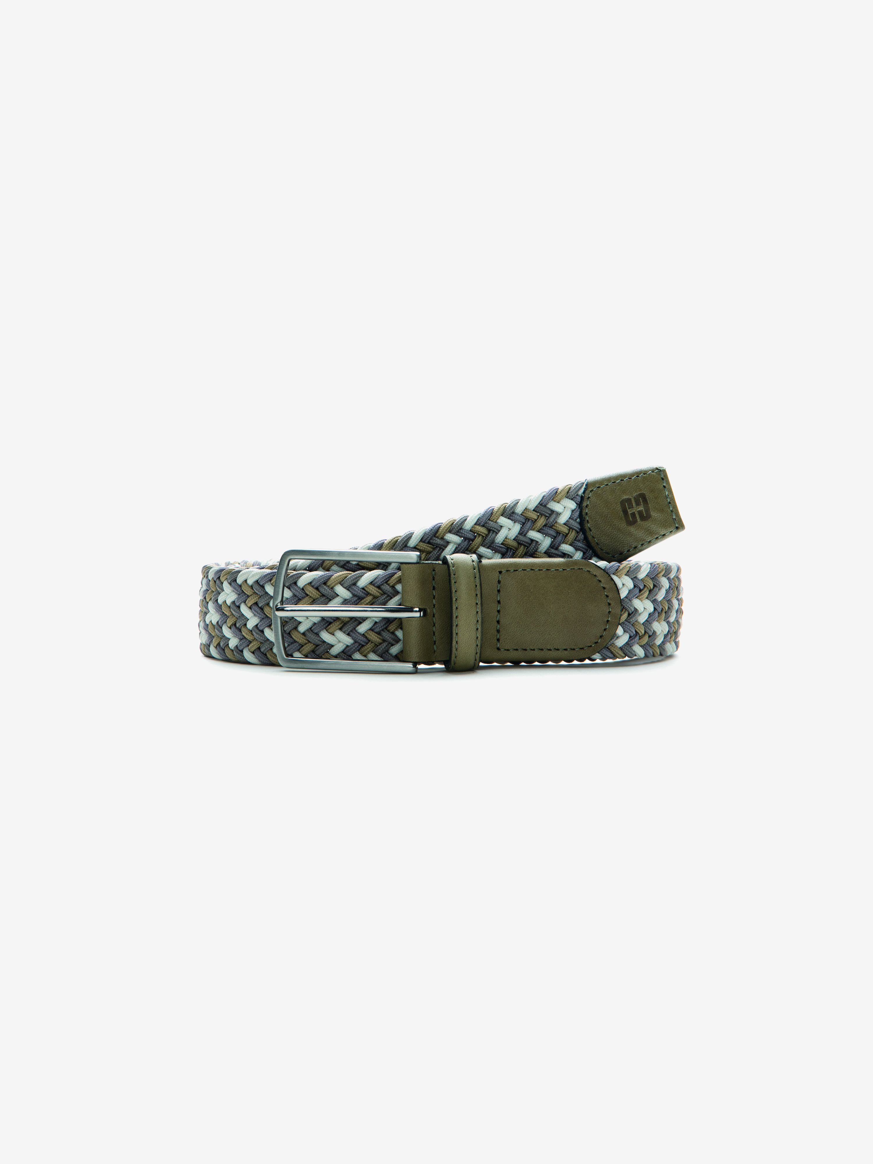 GUERTEL73 - beige-blau