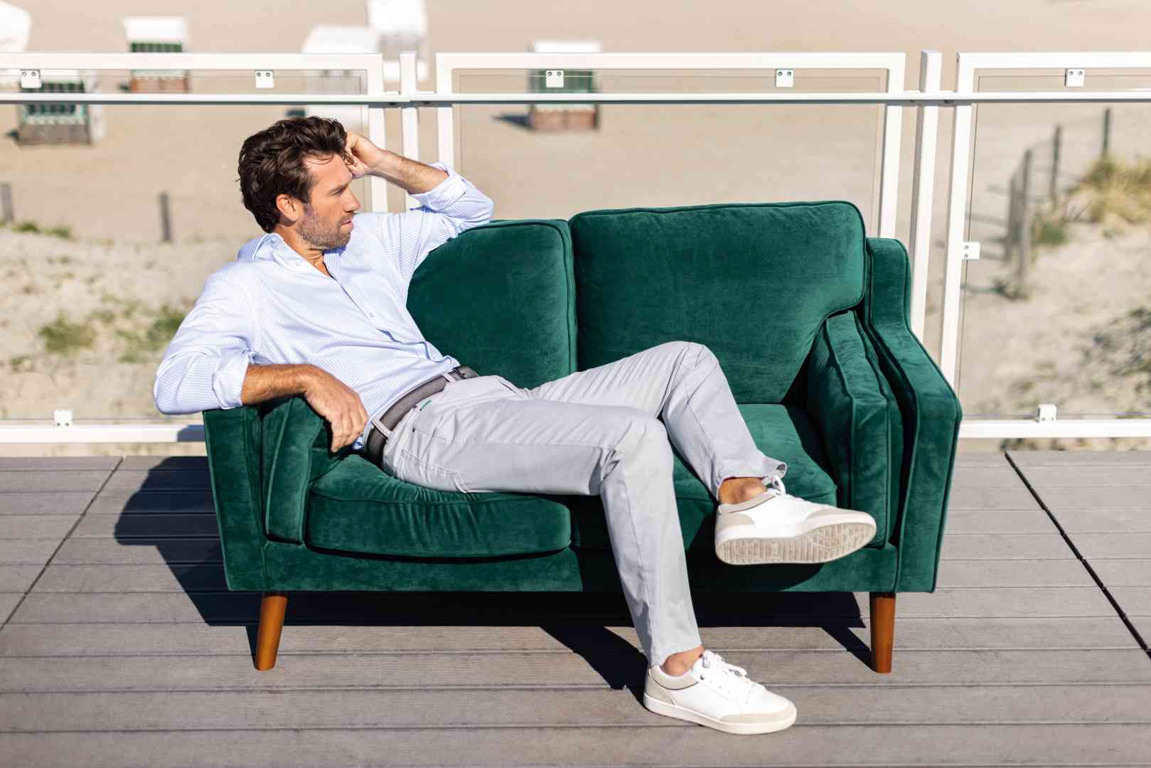 Das grüne Club of Comfort Sofa